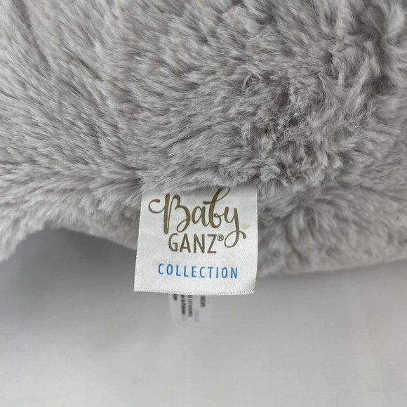 Baby Ganz Jellybean Elephant 13" Plush Gray Stuffed Animal Toy Embroidered Eyes - Picture 6 of 7